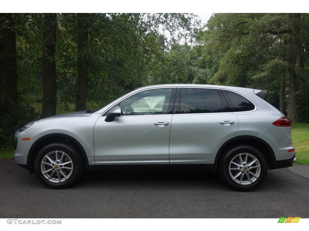 2016 Cayenne  - Rhodium Silver Metallic / Black photo #3
