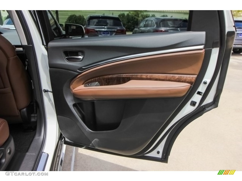 2019 Acura MDX Standard MDX Model Espresso Door Panel Photo #128921212