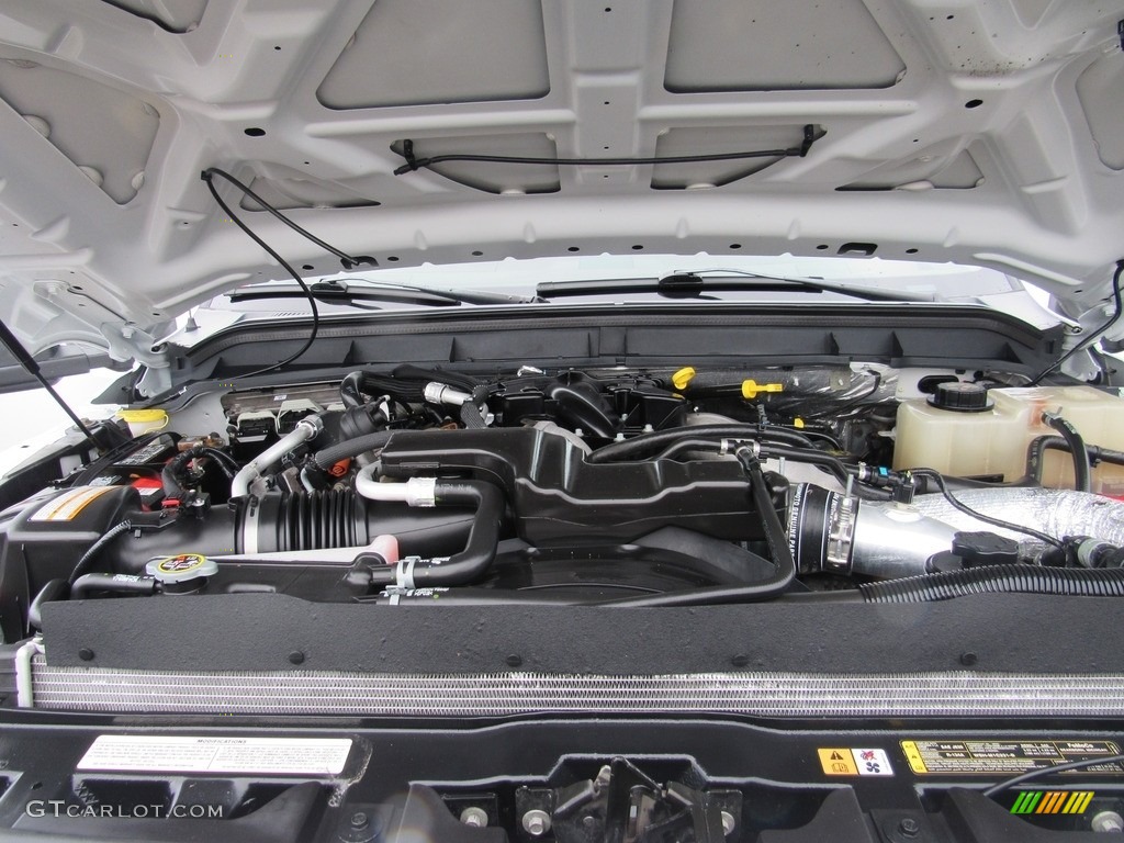 2014 F350 Super Duty Lariat Crew Cab 4x4 Dually - Oxford White / Adobe photo #39