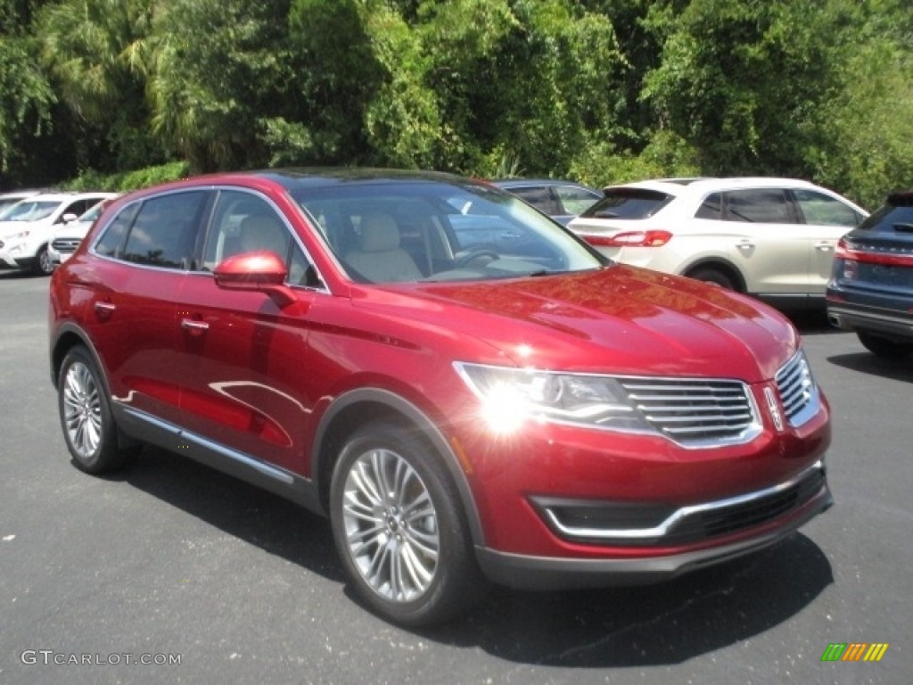 2018 MKX Reserve - Ruby Red Metallic / Cappuccino photo #1