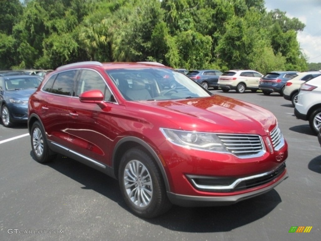 2018 MKX Select - Ruby Red Metallic / Cappuccino photo #1