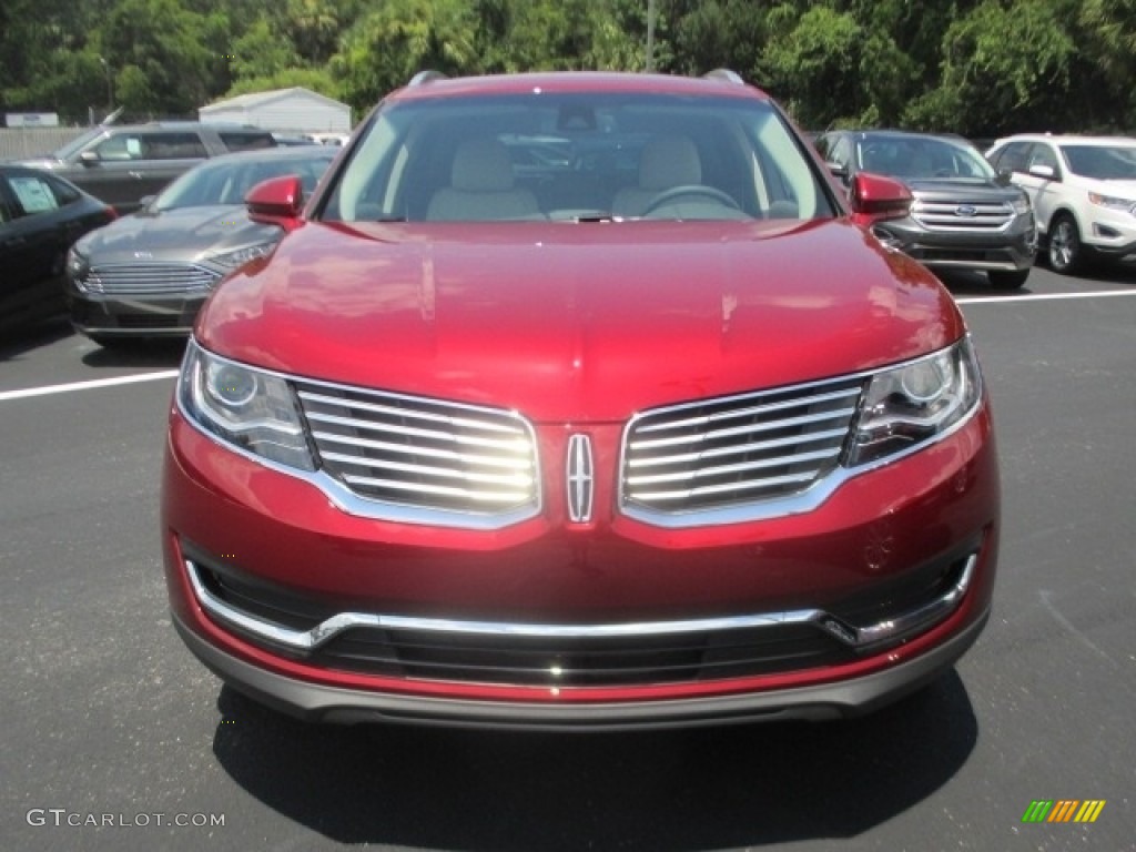 2018 MKX Select - Ruby Red Metallic / Cappuccino photo #2