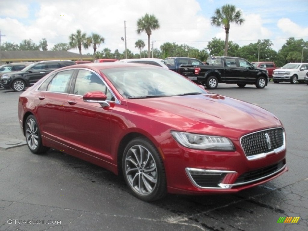 2018 MKZ Reserve - Ruby Red Metallic / Cappuccino photo #1