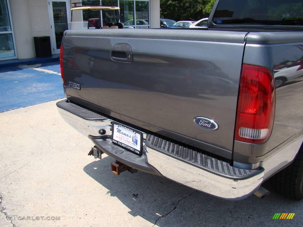 2002 F150 XLT SuperCab - Dark Shadow Grey Metallic / Dark Graphite photo #27
