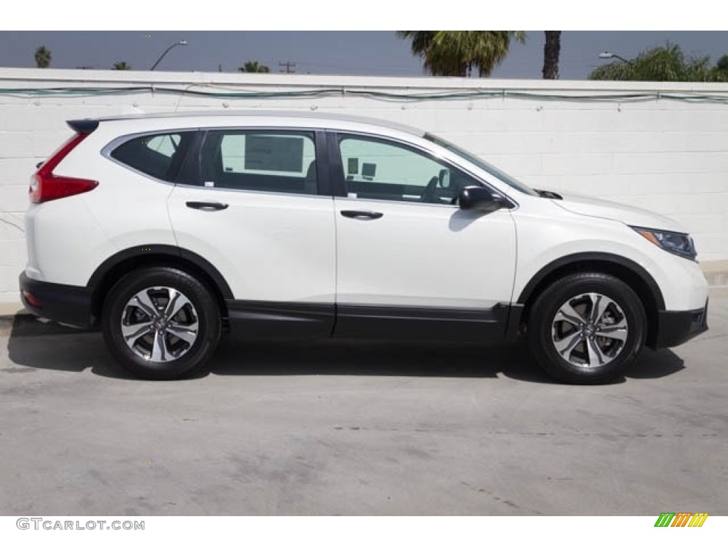 2018 CR-V LX - White Diamond Pearl / Ivory photo #7