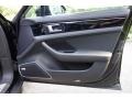 Black 2018 Porsche Panamera 4S Door Panel
