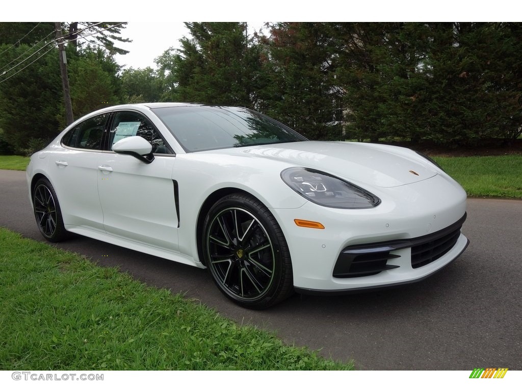 White 2018 Porsche Panamera 4 Exterior Photo #128925542
