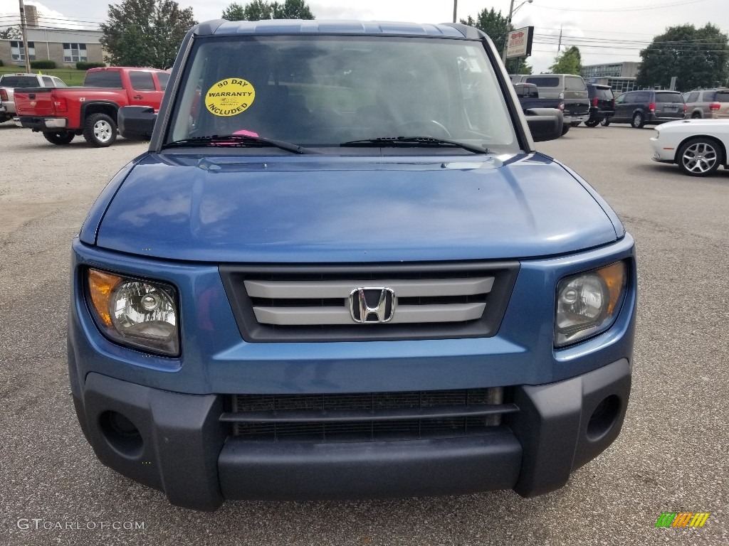 2008 Element EX AWD - Atomic Blue Metallic / Gray/Black photo #3