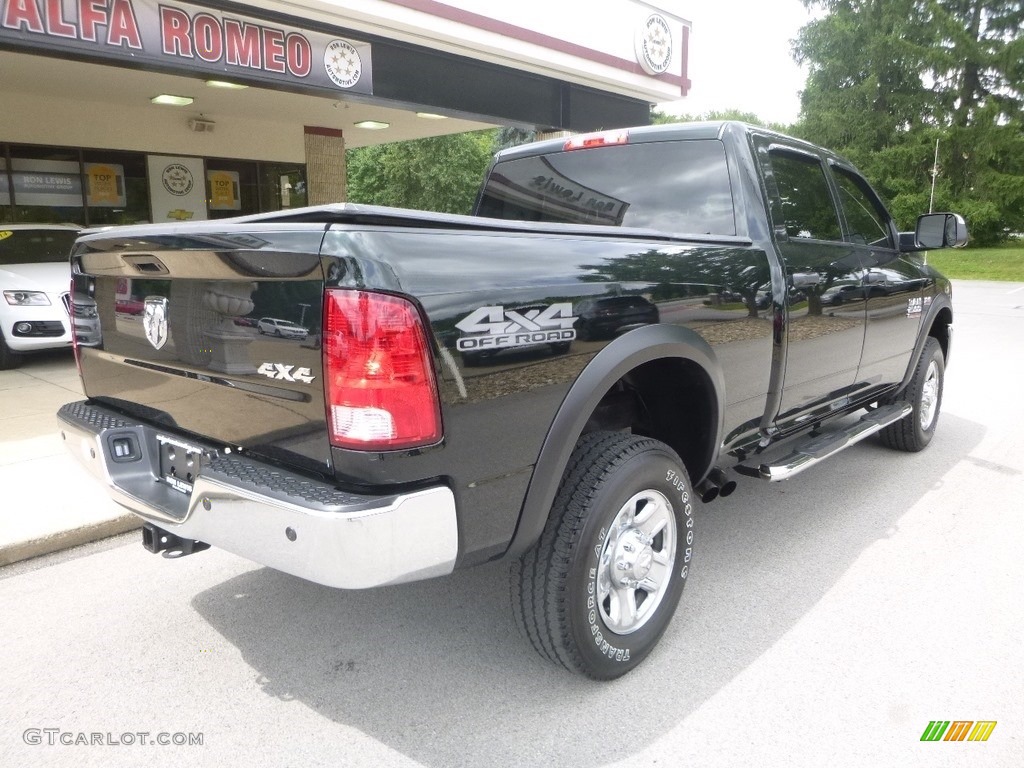 2017 2500 Tradesman Crew Cab 4x4 - Black Forest Green Pearl / Black/Diesel Gray photo #2