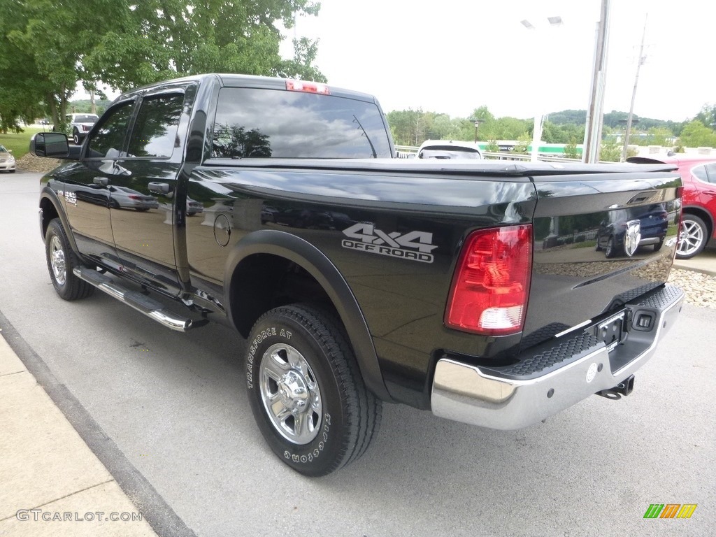 2017 2500 Tradesman Crew Cab 4x4 - Black Forest Green Pearl / Black/Diesel Gray photo #8