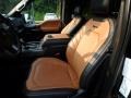 2017 Ford F150 Limited Black/Mojave Interior Front Seat Photo