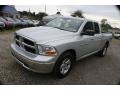 2012 Bright Silver Metallic Dodge Ram 1500 SLT Quad Cab 4x4  photo #3