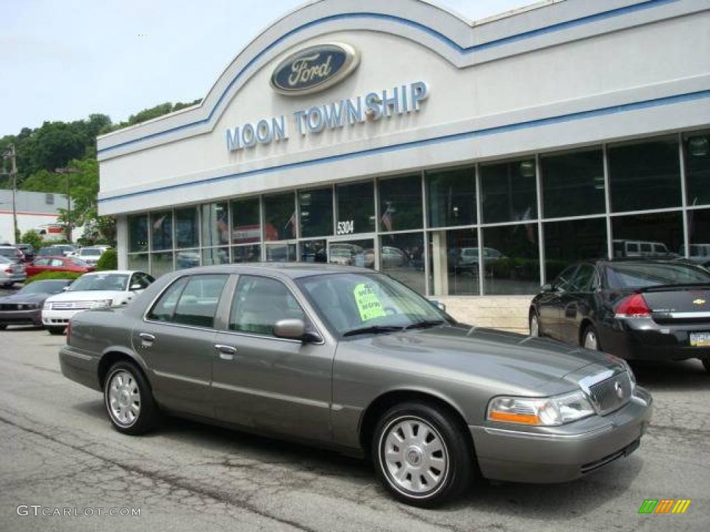 2004 Grand Marquis LS - Spruce Green Metallic / Light Flint photo #1