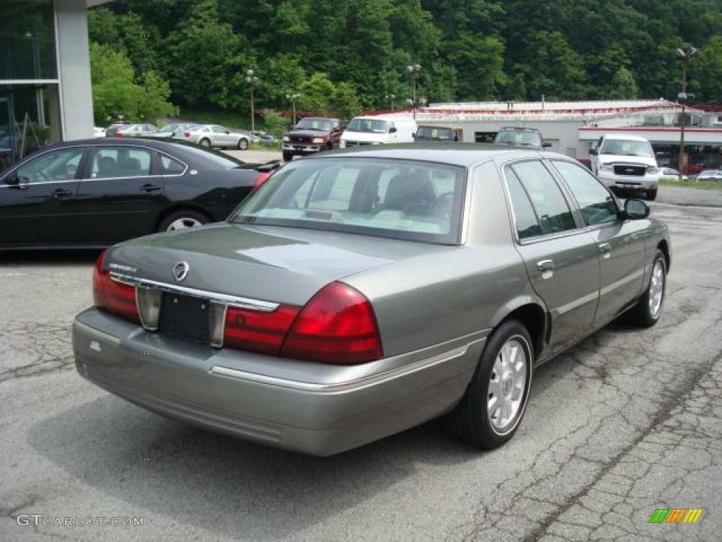 2004 Grand Marquis LS - Spruce Green Metallic / Light Flint photo #2