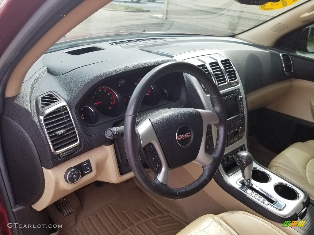 2010 Acadia SLT AWD - Red Jewel Tintcoat / Cashmere photo #23