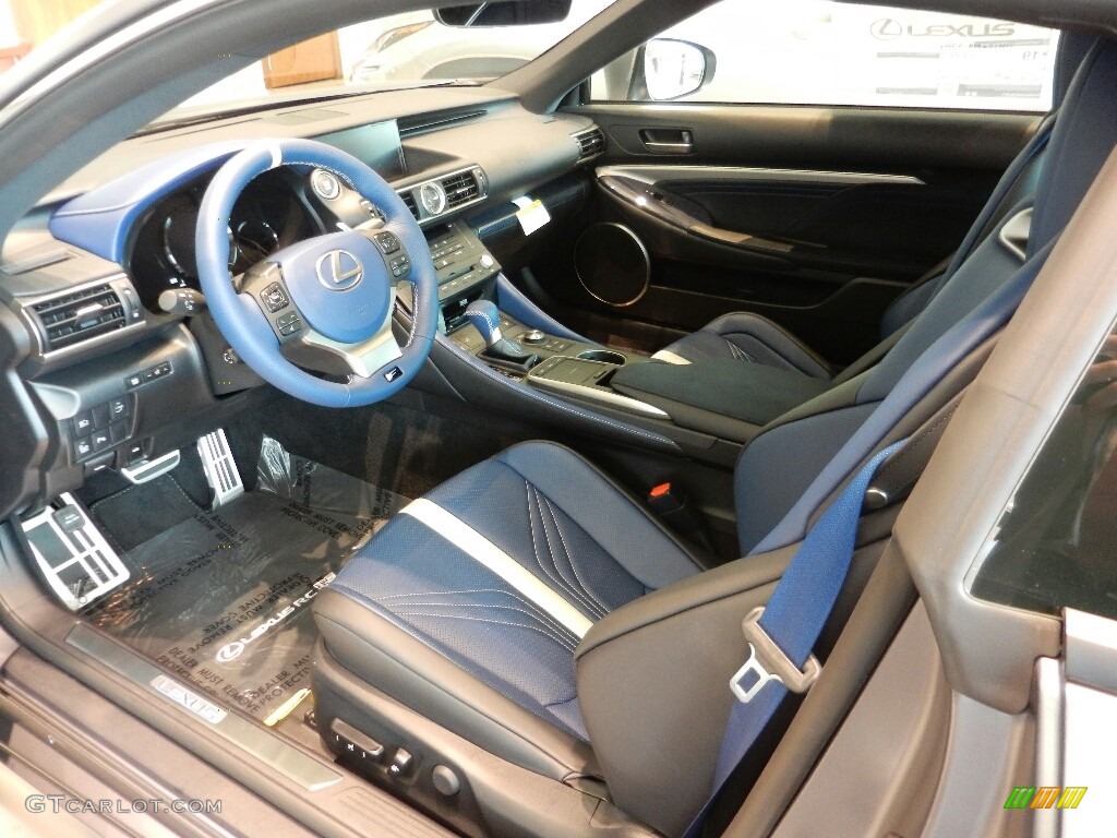 10th Anniversary Blue Interior 2019 Lexus RC F 10th Anniversary Special Edition Photo #128929932