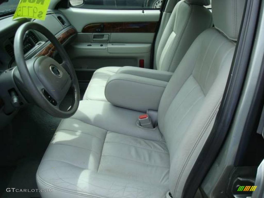 2004 Grand Marquis LS - Spruce Green Metallic / Light Flint photo #8