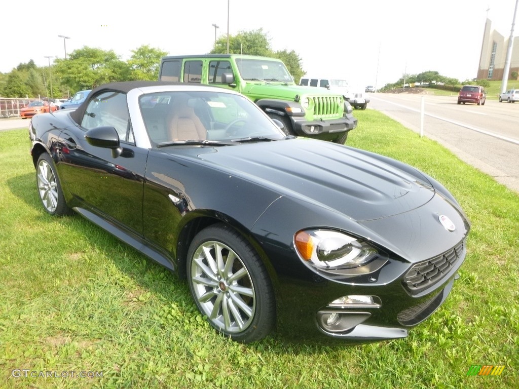 Black 2019 Fiat 124 Spider Lusso Roadster Exterior Photo #128929998