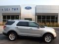 2015 Ingot Silver Ford Explorer XLT 4WD  photo #1