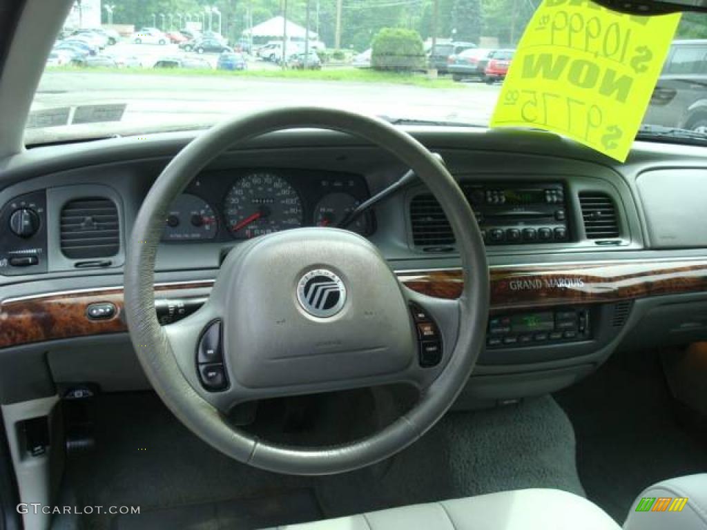 2004 Grand Marquis LS - Spruce Green Metallic / Light Flint photo #10