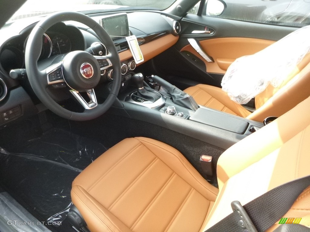 Saddle Interior 2019 Fiat 124 Spider Lusso Roadster Photo #128930112