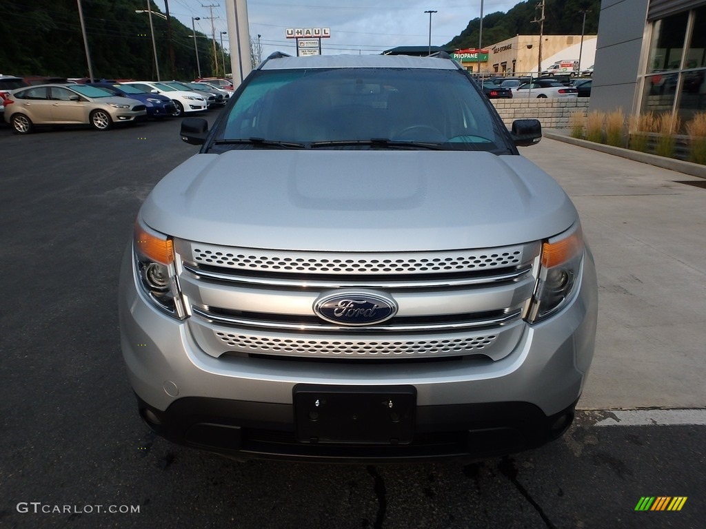 2015 Explorer XLT 4WD - Ingot Silver / Charcoal Black photo #8