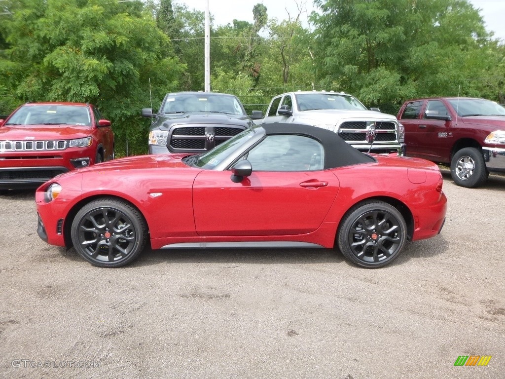 2019 124 Spider Abarth Roadster - Red / Nero (Black) photo #3