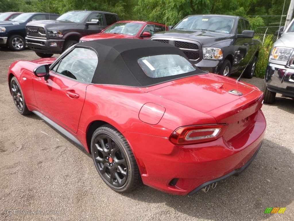 2019 124 Spider Abarth Roadster - Red / Nero (Black) photo #4