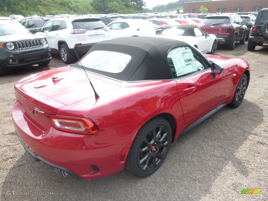 2019 124 Spider Abarth Roadster - Red / Nero (Black) photo #6