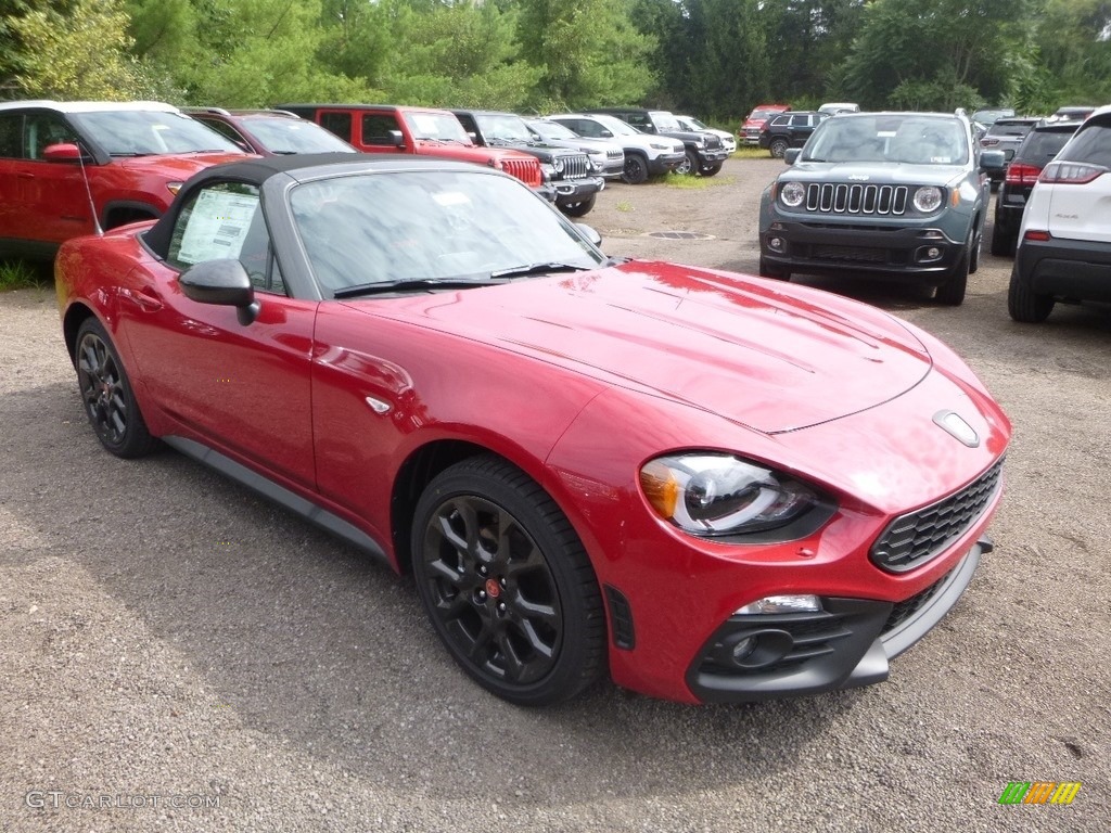 2019 124 Spider Abarth Roadster - Red / Nero (Black) photo #7
