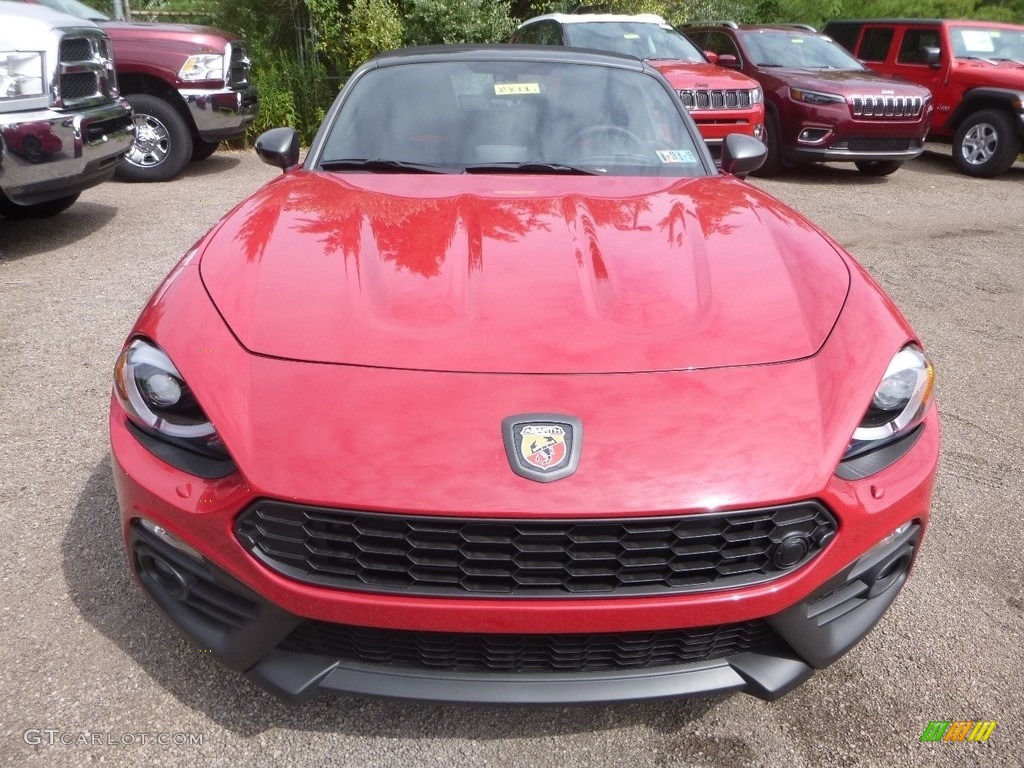 2019 124 Spider Abarth Roadster - Red / Nero (Black) photo #8