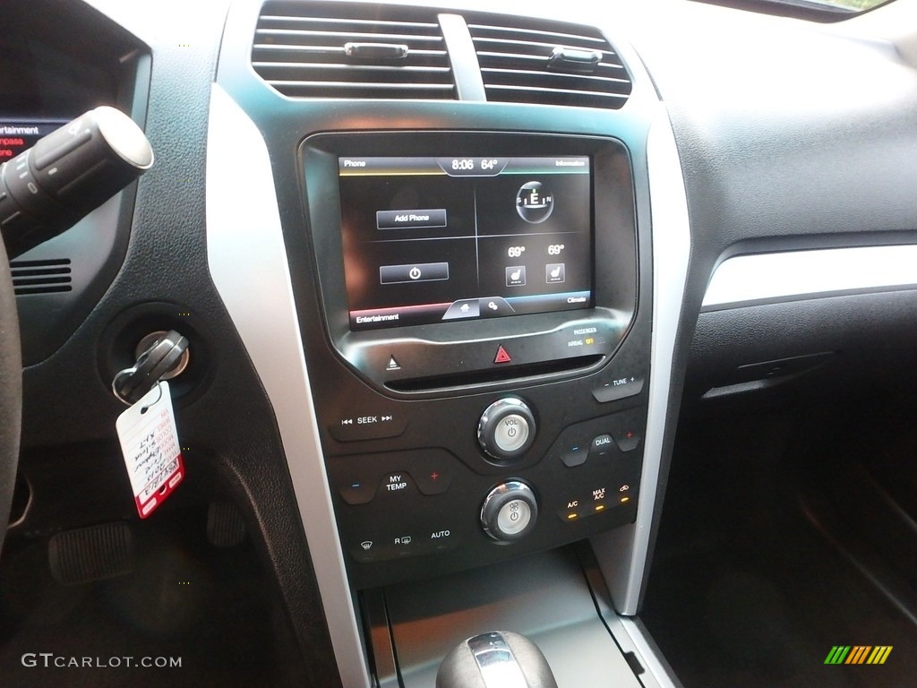 2015 Explorer XLT 4WD - Ingot Silver / Charcoal Black photo #22
