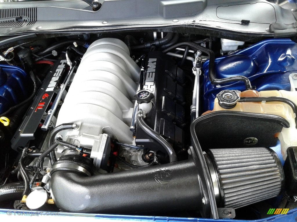 2010 Charger SRT8 - Deep Water Blue Pearl / Dark Slate Gray photo #29