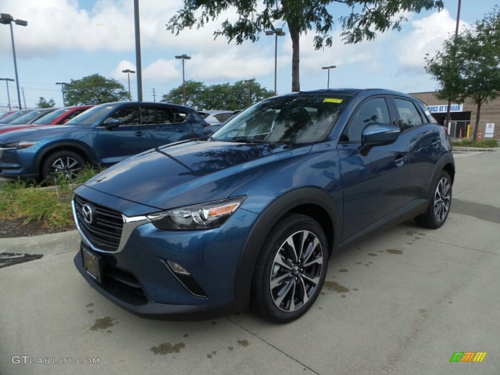 2019 CX-3 Touring AWD - Eternal Blue Mica / Black photo #1