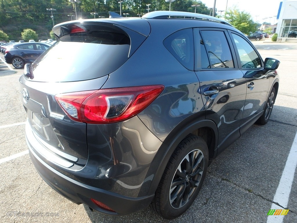 2016 CX-5 Grand Touring AWD - Meteor Gray Mica / Black photo #3