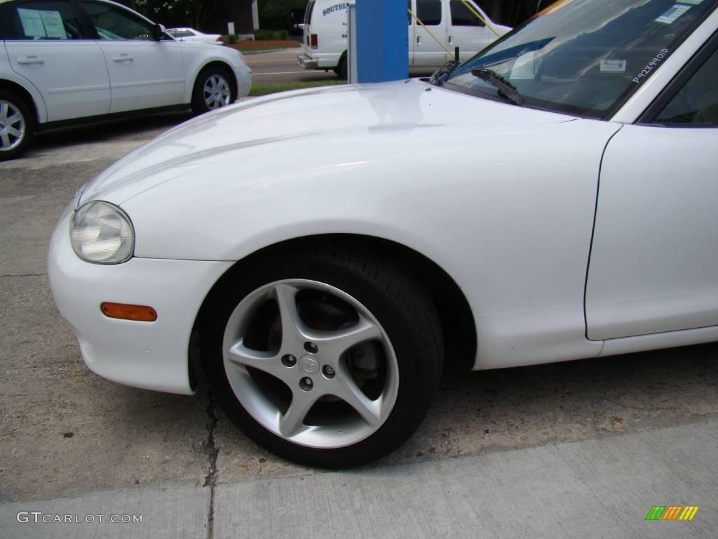 2001 MX-5 Miata Roadster - Pure White / Tan photo #19