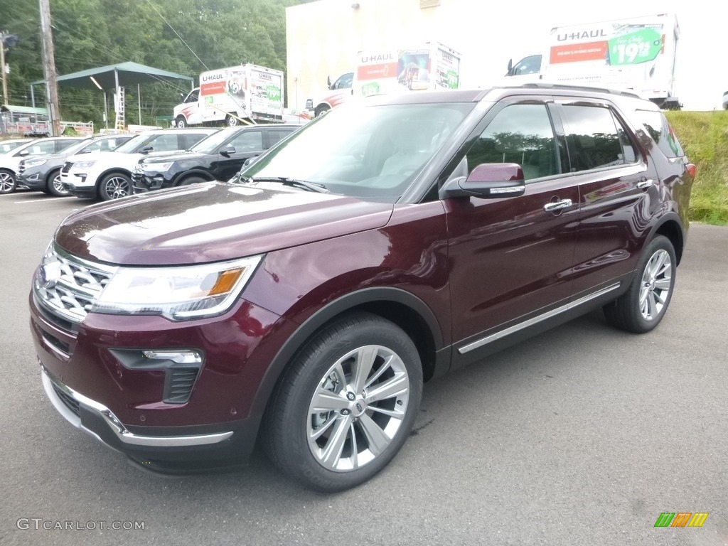 2018 Explorer Limited 4WD - Burgundy Velvet / Medium Stone photo #5