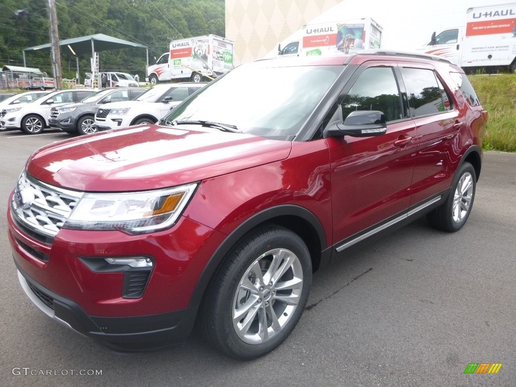 2018 Explorer XLT 4WD - Ruby Red / Ebony Black photo #5