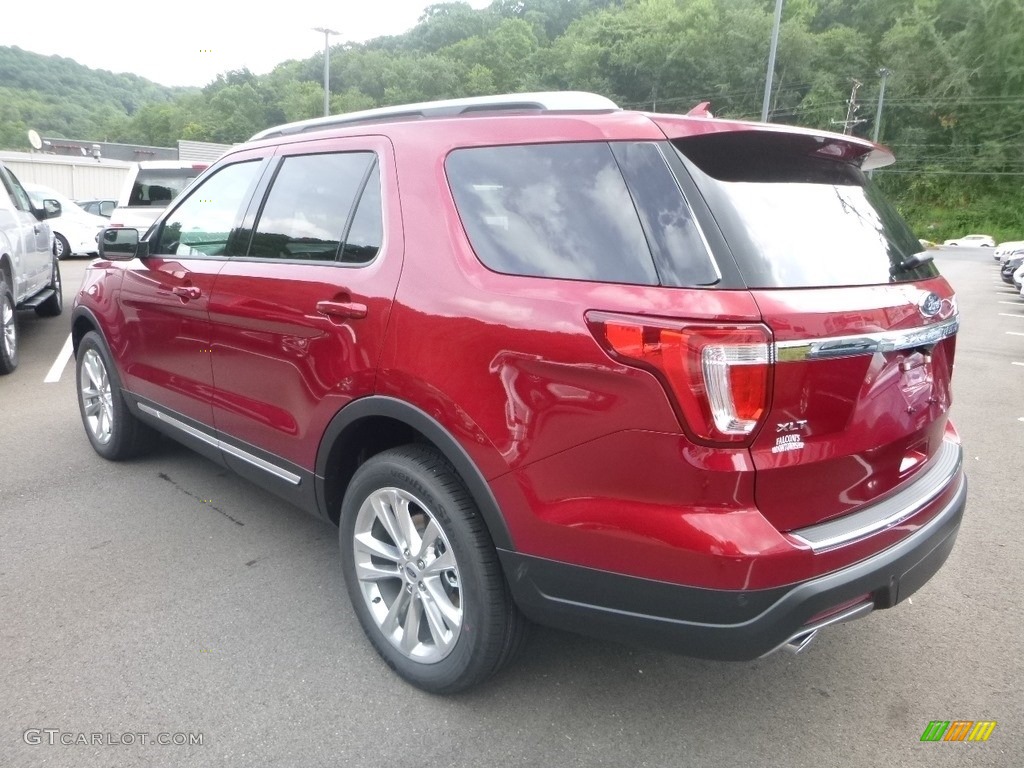 2018 Explorer XLT 4WD - Ruby Red / Ebony Black photo #6
