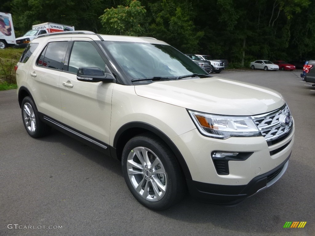 2018 Explorer XLT 4WD - Platinum Dune / Ebony Black photo #3