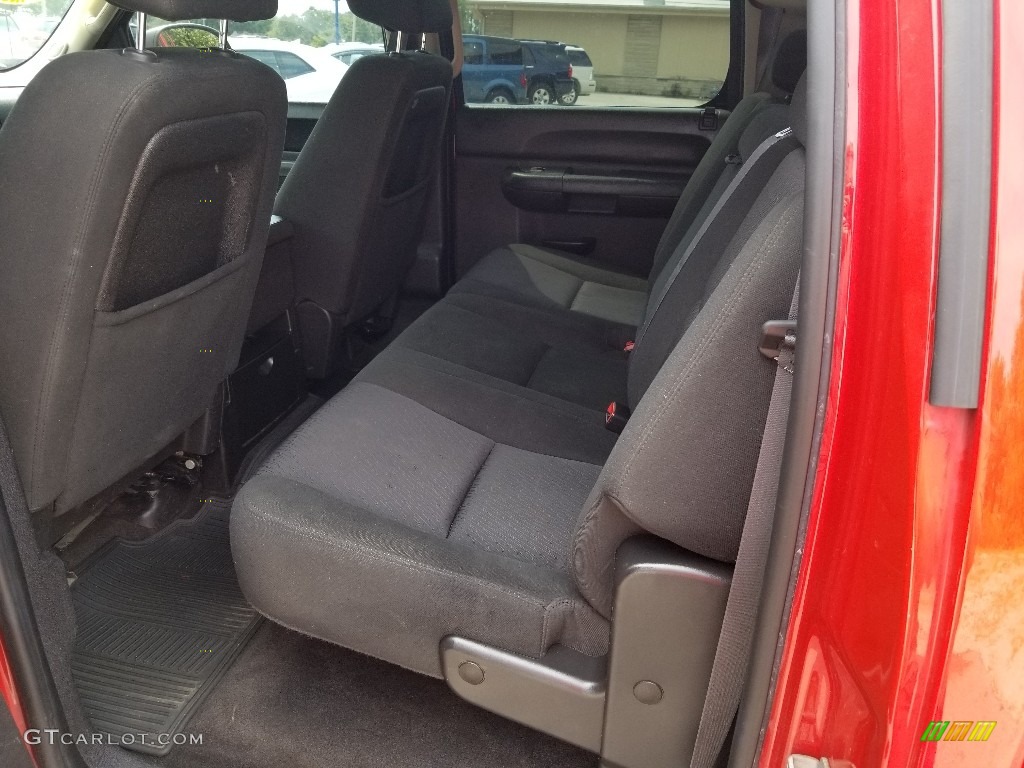 2011 Silverado 1500 LT Crew Cab 4x4 - Victory Red / Light Titanium/Ebony photo #18