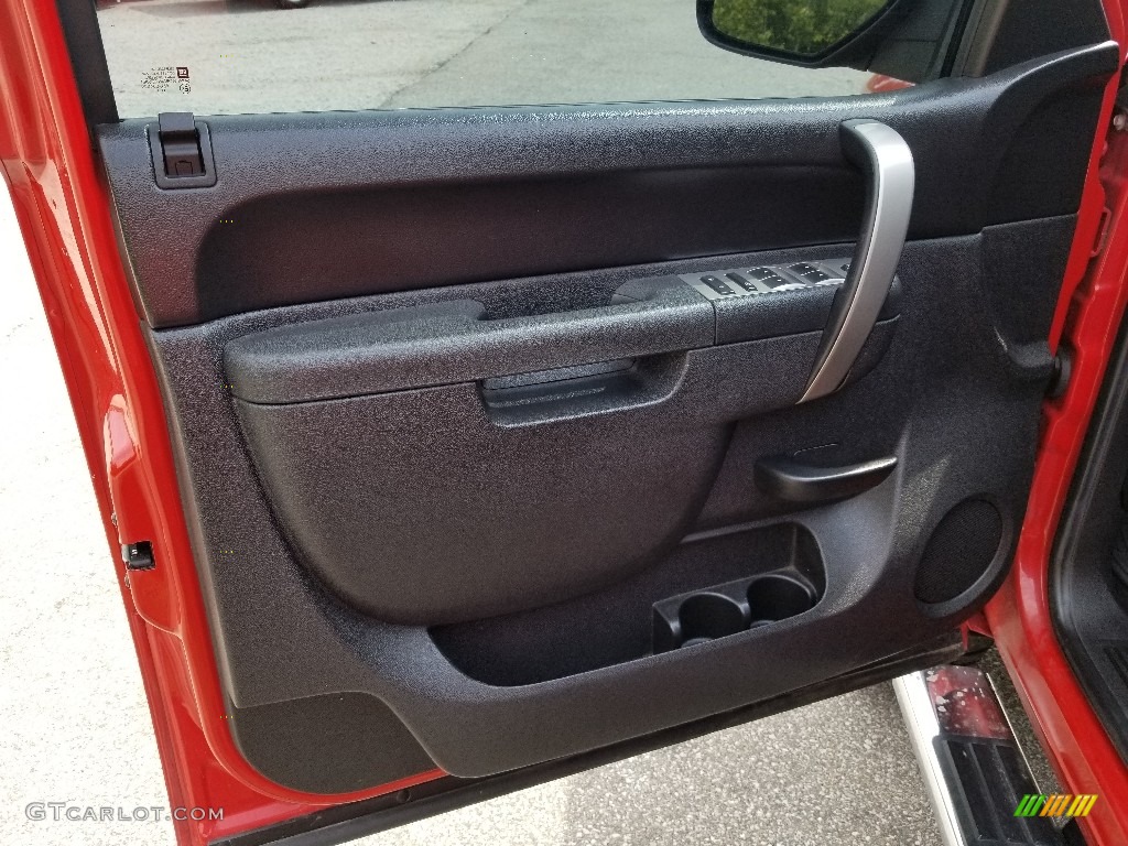 2011 Silverado 1500 LT Crew Cab 4x4 - Victory Red / Light Titanium/Ebony photo #20