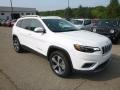 2019 Bright White Jeep Cherokee Limited 4x4  photo #7