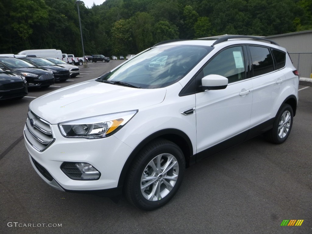 2018 Escape SE 4WD - Oxford White / Charcoal Black photo #5