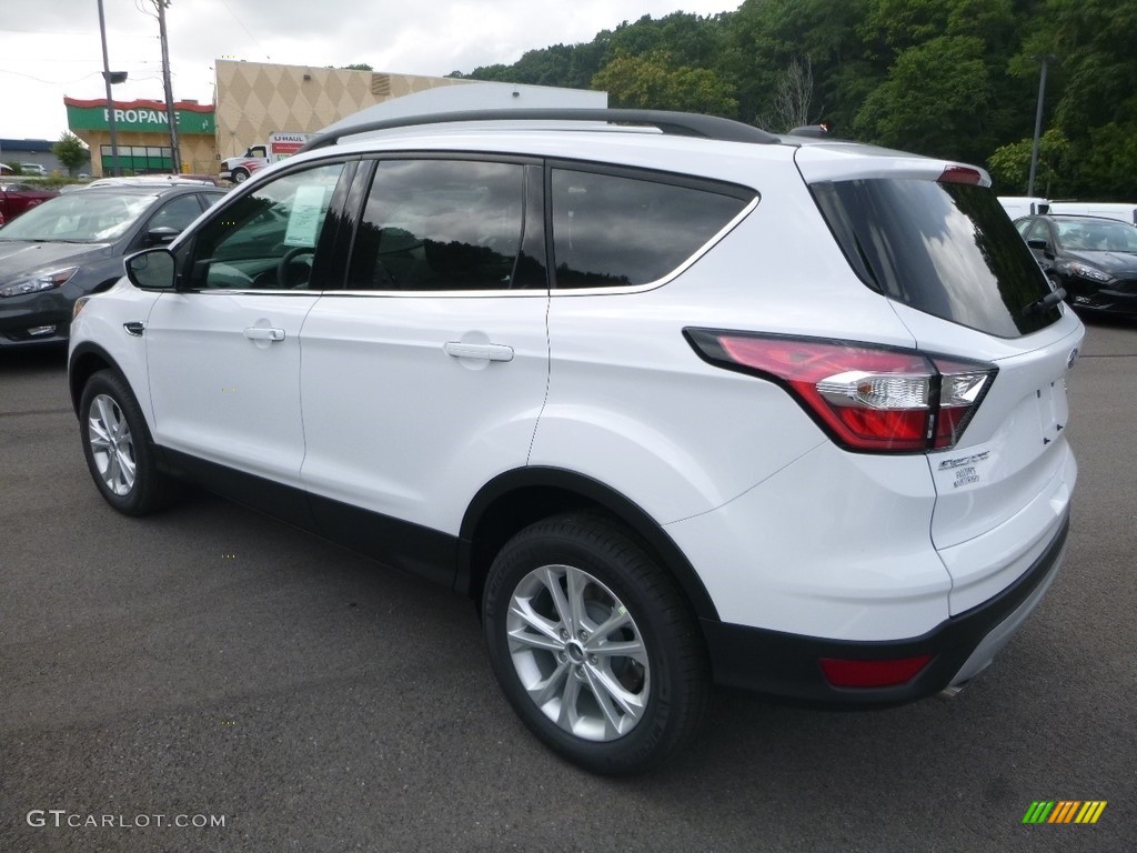 2018 Escape SE 4WD - Oxford White / Charcoal Black photo #6