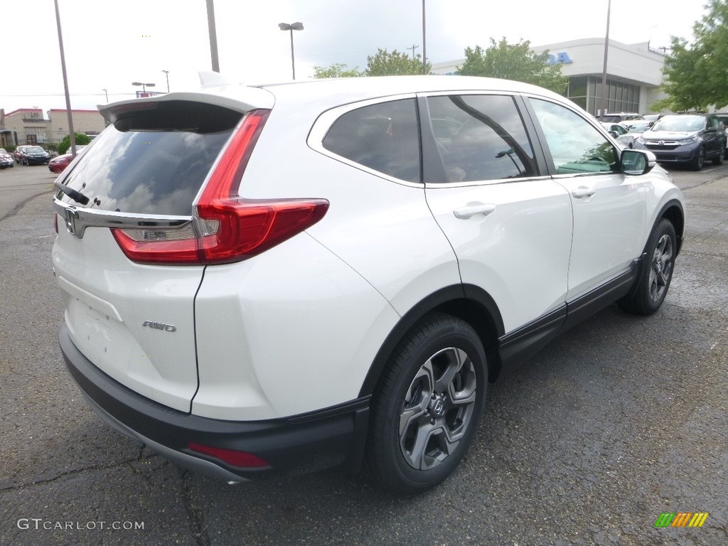 2018 CR-V EX AWD - White Diamond Pearl / Ivory photo #4