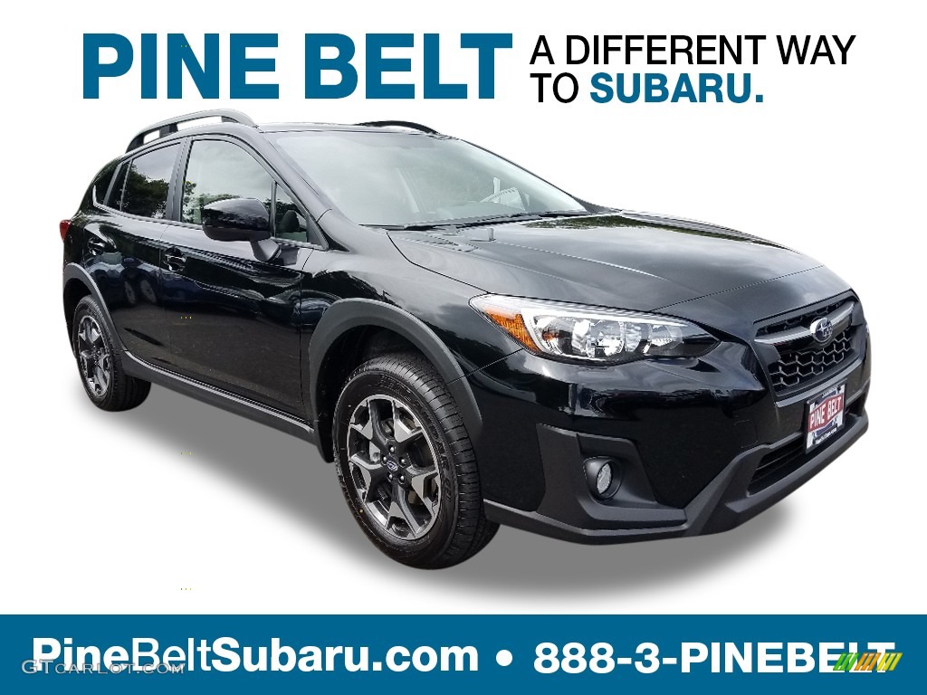 2019 Crosstrek 2.0i Premium - Crystal Black Silica / Black photo #1