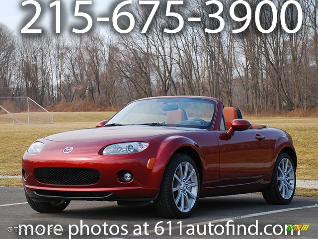 2006 MX-5 Miata Grand Touring Roadster - Copper Red Mica / Tan photo #1