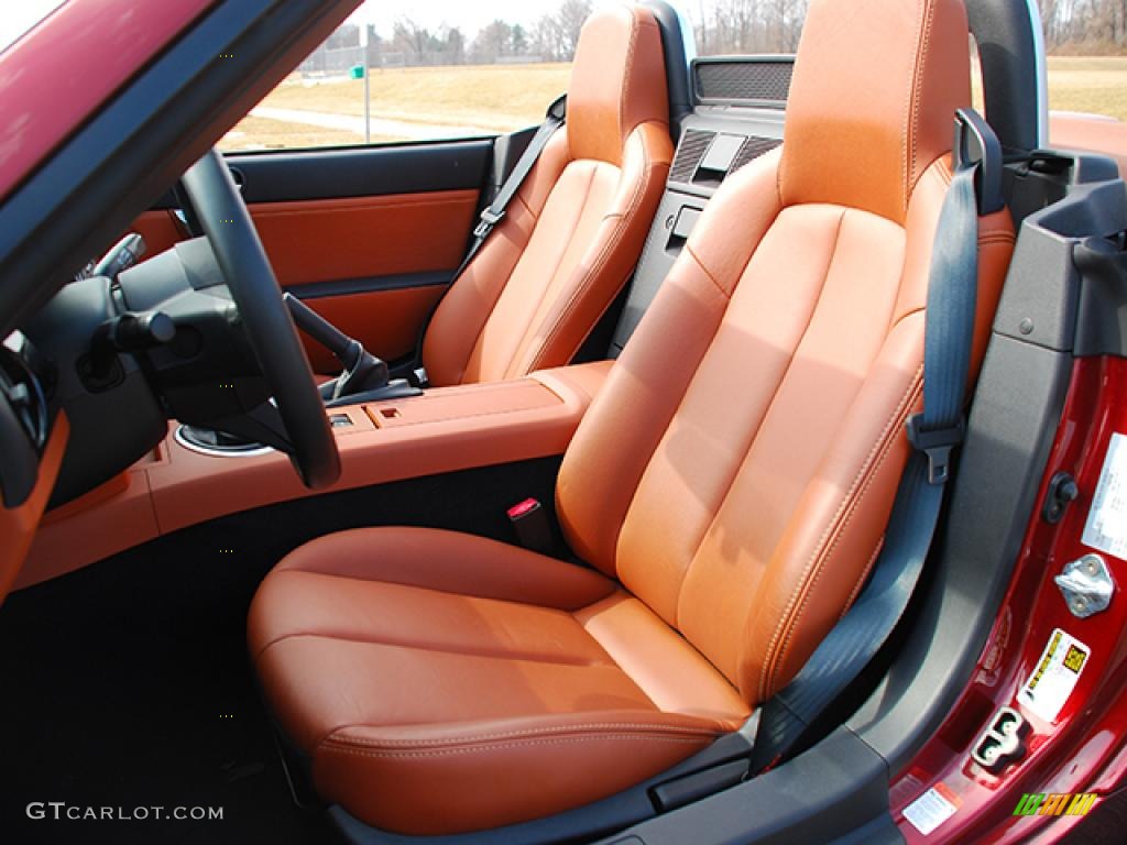 2006 MX-5 Miata Grand Touring Roadster - Copper Red Mica / Tan photo #5