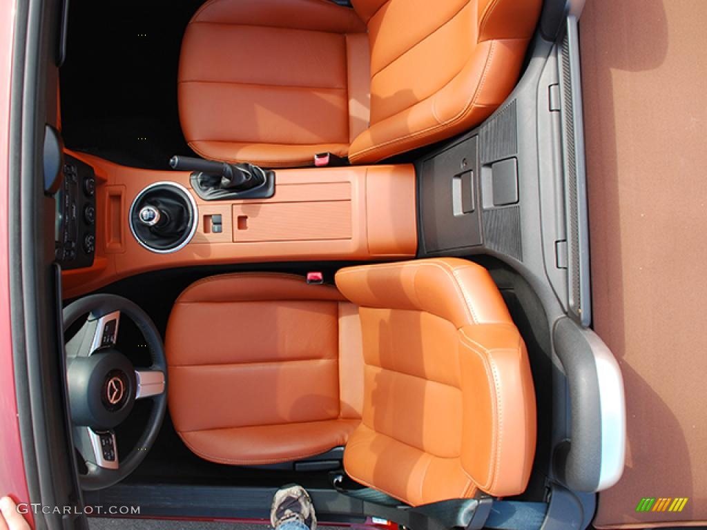 2006 MX-5 Miata Grand Touring Roadster - Copper Red Mica / Tan photo #6